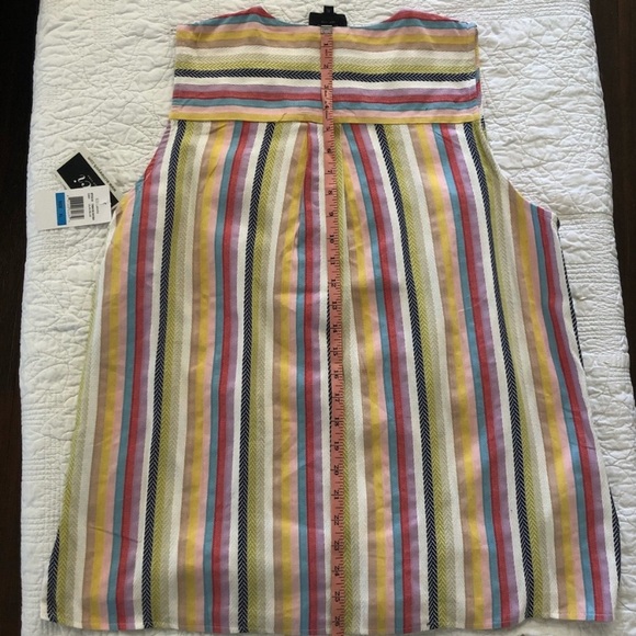 🆕ECI Striped Surplice Tank Top - Picture 6 of 8